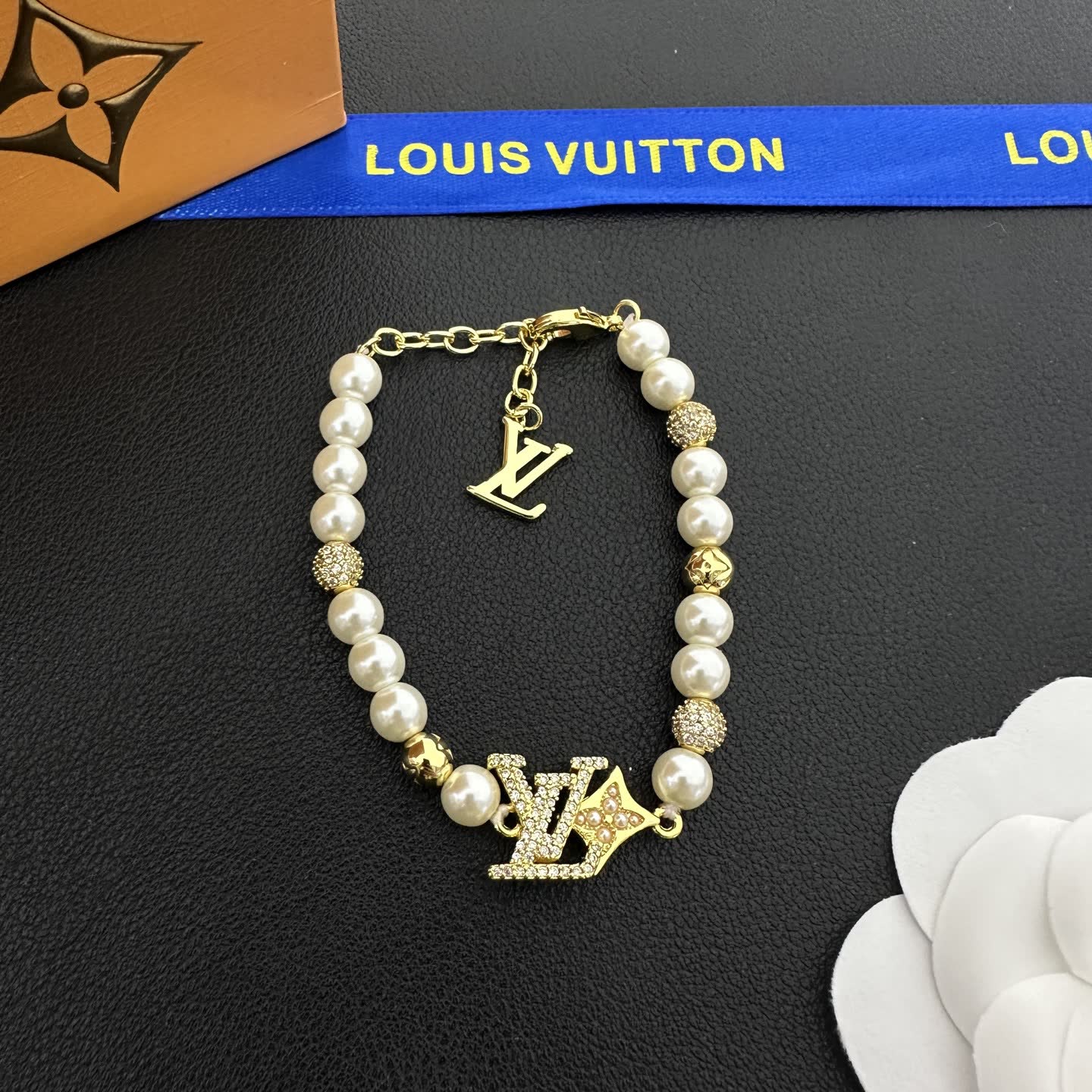 Louis Vuitton Pearl Bracelet